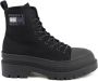 TOMMY JEANS Hoge veterschoenen TJW FOXING CANVAS BOOT met praktische aantreklus - Thumbnail 1