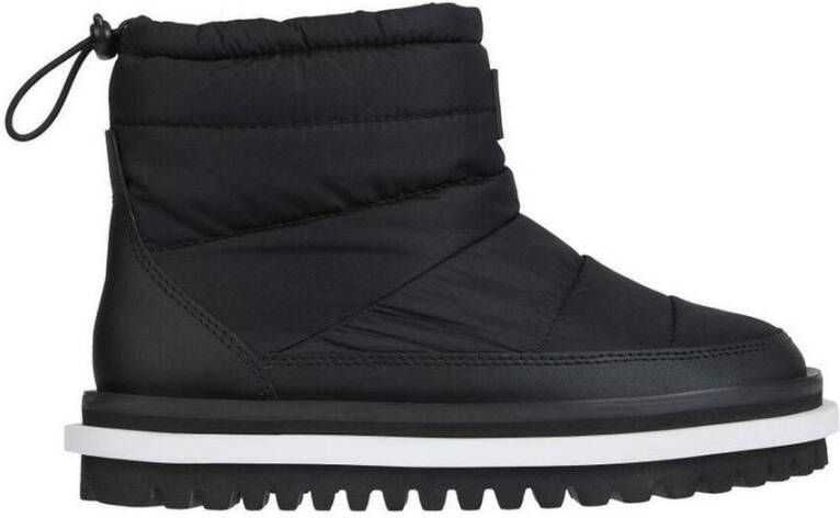 Tommy Jeans Boots met doorgestikte naden model 'PADDED'