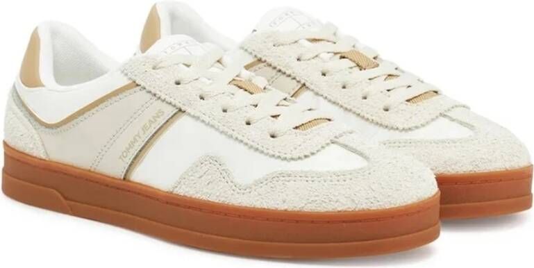 Tommy Jeans Beige Sneaker voor vrouwen