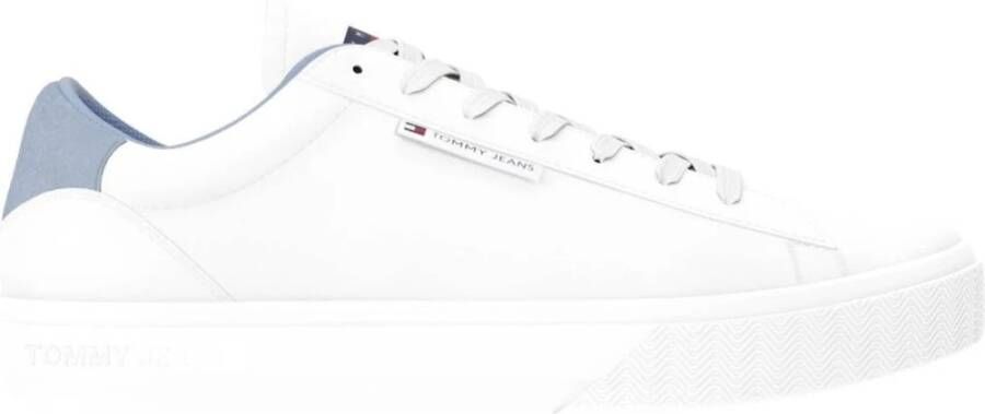 Tommy Jeans Blauwe Cupsole Sneaker Damesschoenen White Dames