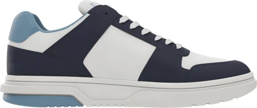 Tommy Jeans Cupsole Ess Heren Schoenen Wit Maat: 42 Leer Foot Locker