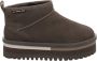 Tommy Jeans Grijze Flatform Enkellaarzen voor Vrouwen Gray Dames - Thumbnail 8