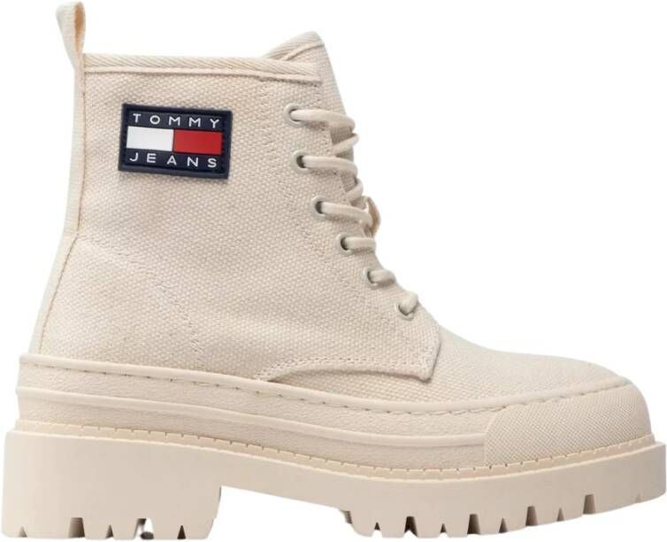 TOMMY JEANS Hoge veterschoenen FOXING BOOT met opgestikte flag - Foto 6