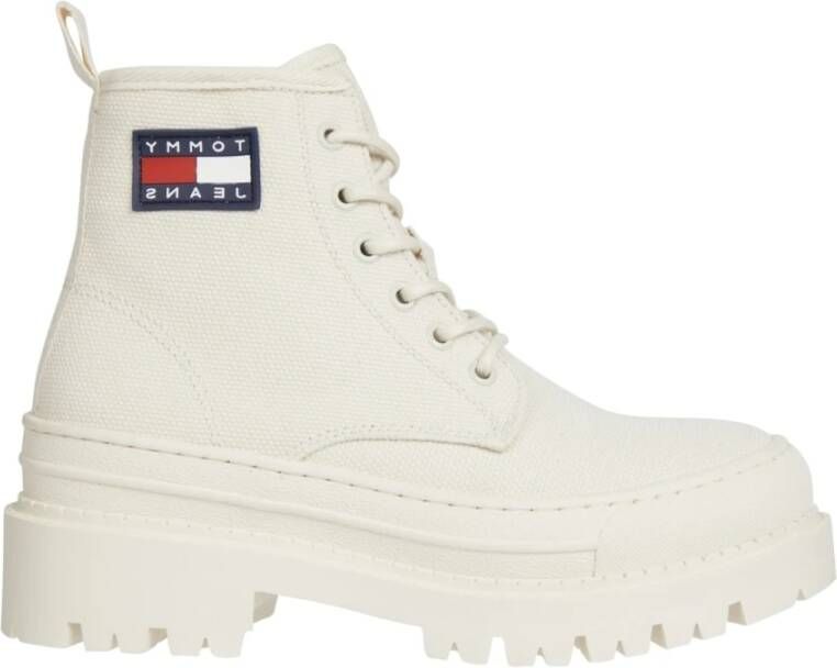 TOMMY JEANS Hoge veterschoenen FOXING BOOT met opgestikte flag - Foto 3