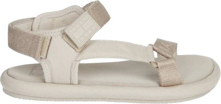 Tommy Jeans essential sporty sandal Beige Dames