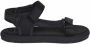 Tommy Jeans Sportieve Zwarte Sandalen Black Dames - Thumbnail 9
