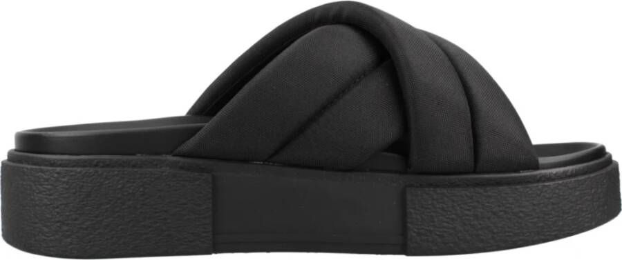 TOMMY JEANS Slippers TJW FLATFORM SANDAL plateau zomerschoen instapschoen met gewatteerde bandages - Foto 2