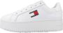 TOMMY JEANS Plateausneakers TJW FLATFORM ESS vrijetijdsschoen halfschoen veterschoen met gepolsterde schacht - Thumbnail 2