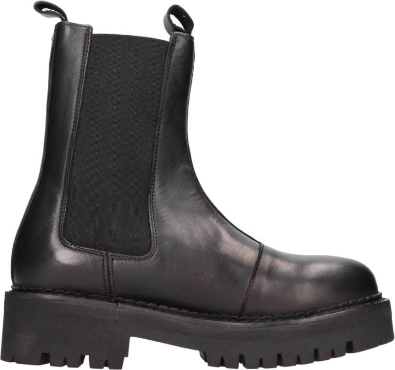 Tommy Jeans Laarzen Zwart Black Dames