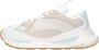 TOMMY JEANS W Fashion Runner Sneakers Leren Sneaker Dames Beige - Thumbnail 8