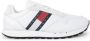 Tommy Jeans Witte sneakers voor heren van Tommy Hilfiger White Heren - Thumbnail 2