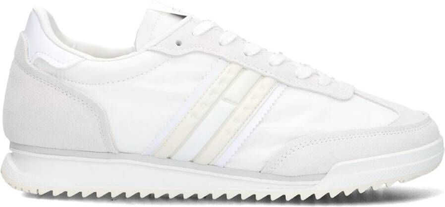 TOMMY JEANS Sneakers met sleehak TJW RETRO RUNNER CLEATED vrijetijdsschoen lage schoen veterschoen met logo-opdruk
