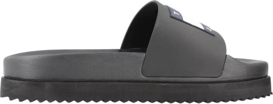 Tommy Jeans Sliders Black Dames