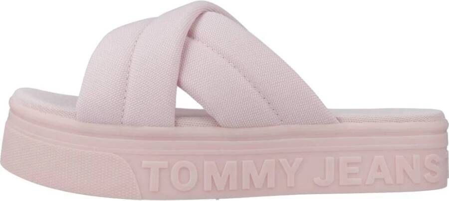 Tommy Jeans Sliders Pink Dames