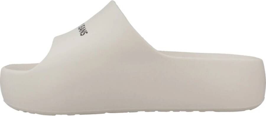 Tommy Jeans Sliders White Dames