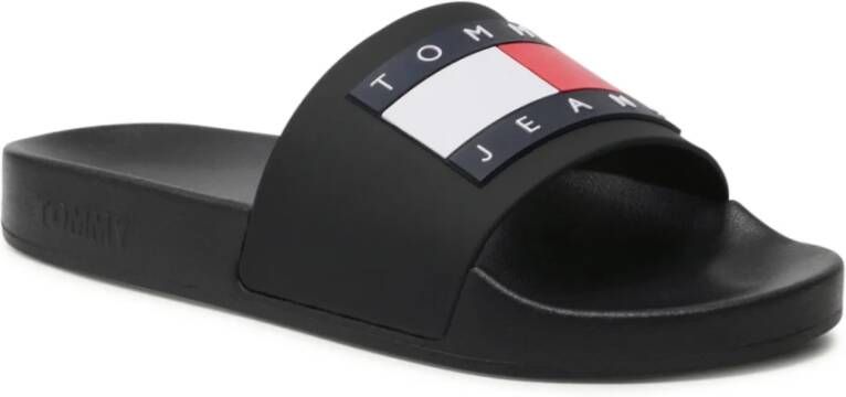 TOMMY JEANS Slippers FLAG POOL SLD ESS zomerschoen slippers met gekleurde logovlag - Foto 4