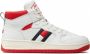 Tommy Jeans Basket High Cupsole Leather Ecru Schoenmaat 44 Sneakers EM0EM00811YBL - Thumbnail 2