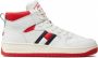 Tommy Jeans Basket High Cupsole Leather Ecru Schoenmaat 42 Sneakers EM0EM00811YBL - Thumbnail 2