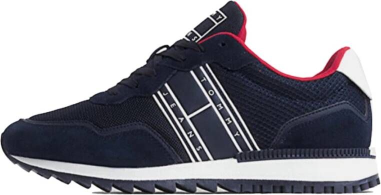 Tommy Jeans Sneakers Blauw Heren