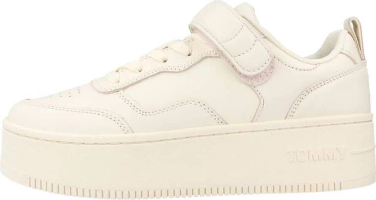 Tommy Jeans Sneakers met plakband en flatform voor vrouwen