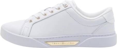 Tommy Hilfiger Plateausneakers GOLDEN HW COURT SNEAKER met zacht verdikte rand