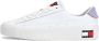 Tommy Hilfiger Witte Polyester Sneaker White Dames - Thumbnail 8