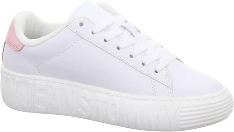 Tommy Jeans Sneakers Wit Dames