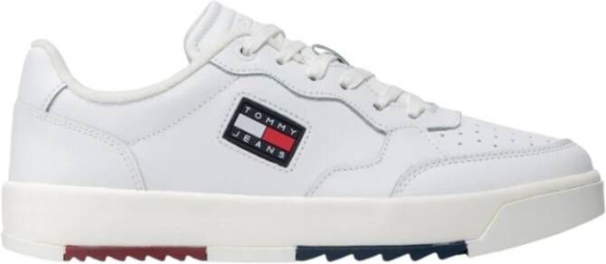Tommy Jeans Sneakers Wit Heren