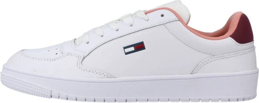 Tommy Jeans Stijlvolle Court Cupsol Sneakers White Dames
