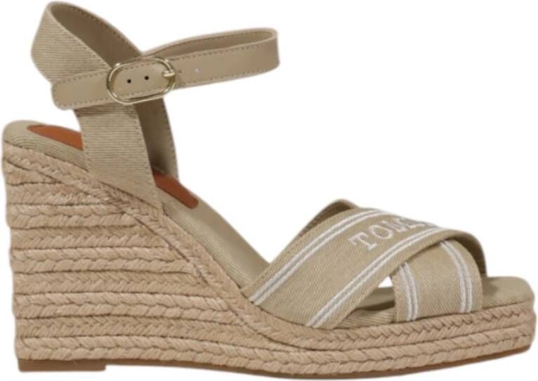 Tommy Jeans Stijlvolle sleehak sandalen voor de zomer