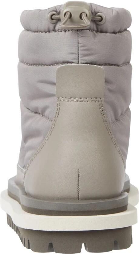 Tommy Jeans Beige Gewatteerde Platte Enkellaarzen - Foto 2