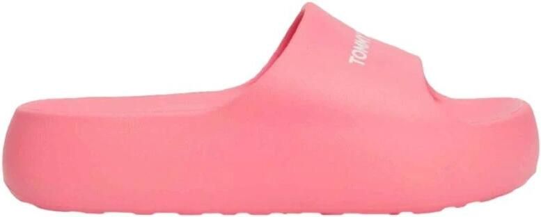 Tommy Hilfiger TOMMY JEANS TJW CHUNKY FLATFORM SLID Roze 37 38 - Foto 3