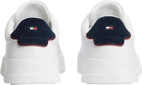 Tommy Hilfiger Sneakers TH COURT LTH DETAIL ESS vrijetijdsschoen lage schoen veterschoen met zijlijk logo-opdruk - Foto 10