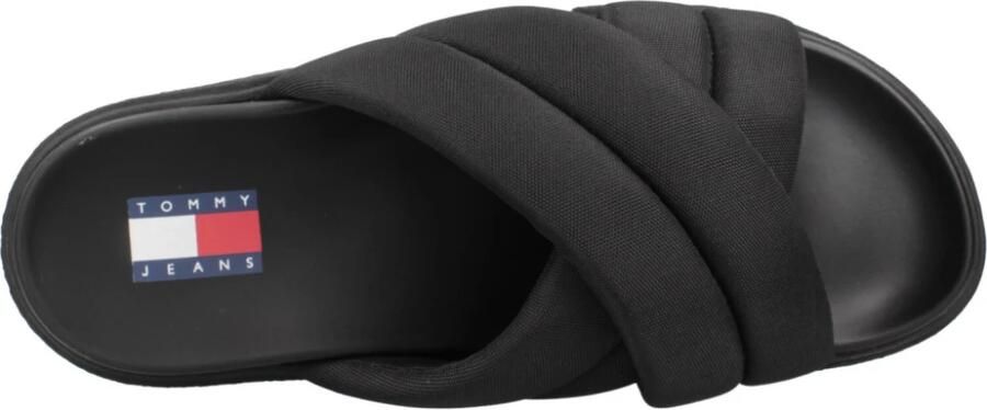 TOMMY JEANS Slippers TJW FLATFORM SANDAL plateau zomerschoen instapschoen met gewatteerde bandages - Foto 3