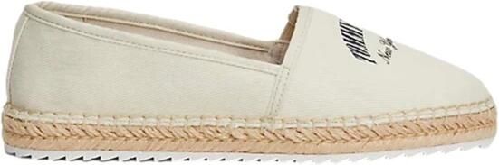 Tommy Jeans Klassieke katoenen espadrilles met universiteitsstijl logo