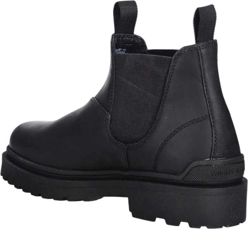 Tommy Jeans Leren Chelsea Boots met Profielzool