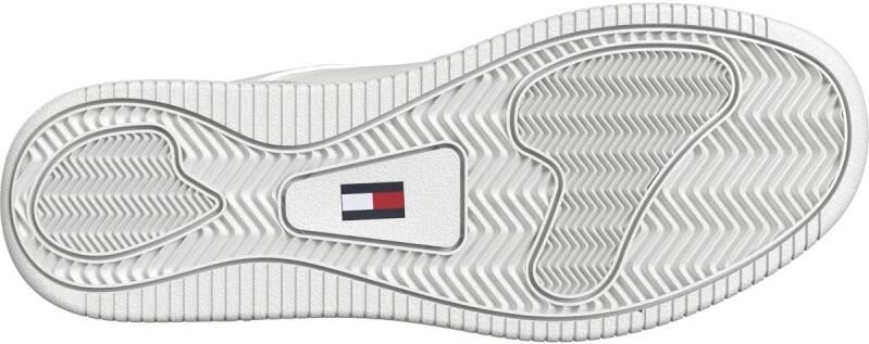 TOMMY JEANS Plateausneakers TJW RETRO BASKET FLATFORM ESS met logo-tekst in de zool vrijetijdsschoen lage schoen veterschoen - Foto 9