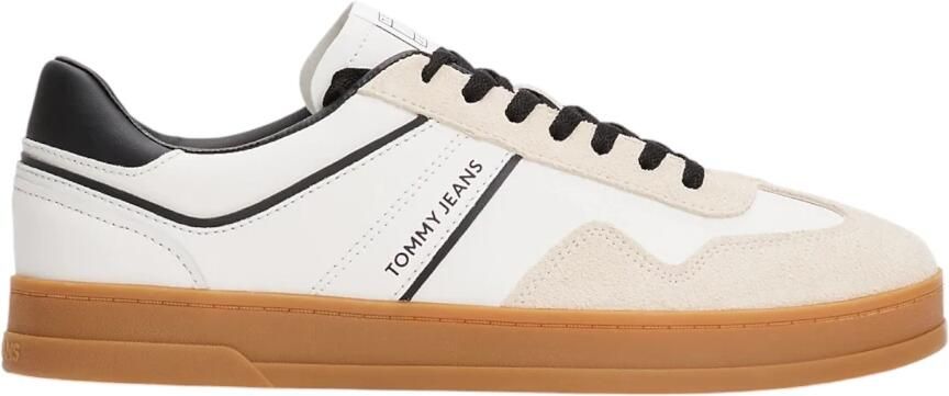 TOMMY JEANS Sneakers THE GREENWICH LEATHER Vrijetijdsschoen lage schoen veterschoen met zijlijk logo-opdruk - Foto 2