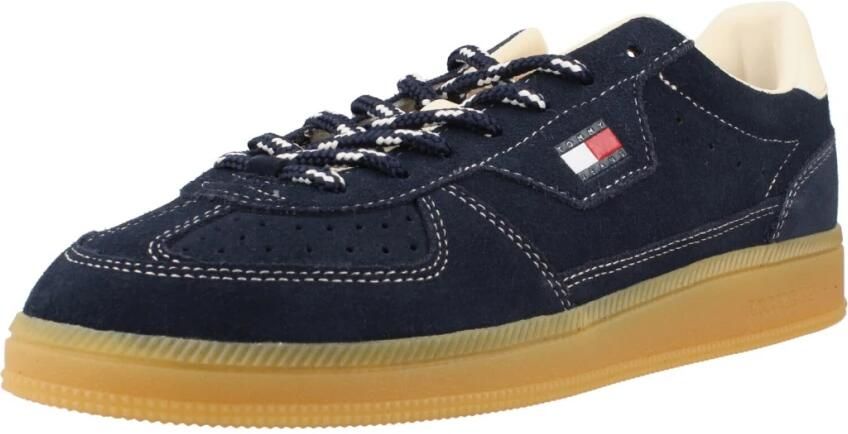 Tommy Jeans Sneakers laag 'The Greenwich' lichtbeige marine