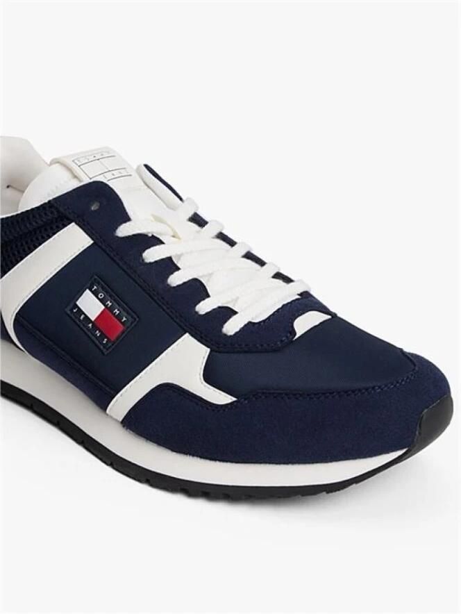 TOMMY JEANS Sneakers TJM RUNNER CASUAL vrijetijdsschoen lage schoen veterschoen met zijlogo-vlag - Foto 2