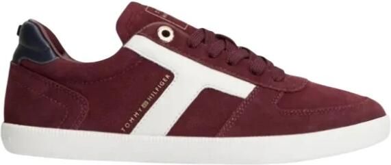 Tommy Jeans Suede Mixed Texture Enamel Flag Sneakers