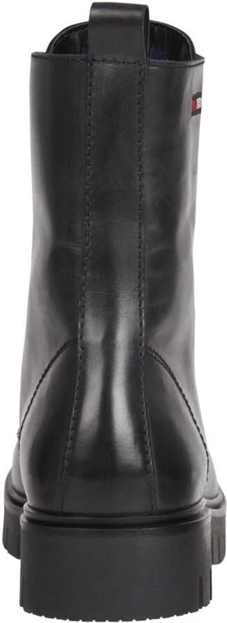 TOMMY JEANS Hoge veterschoenen LACE UP WMNS BOOT in eenkleurige look - Foto 5