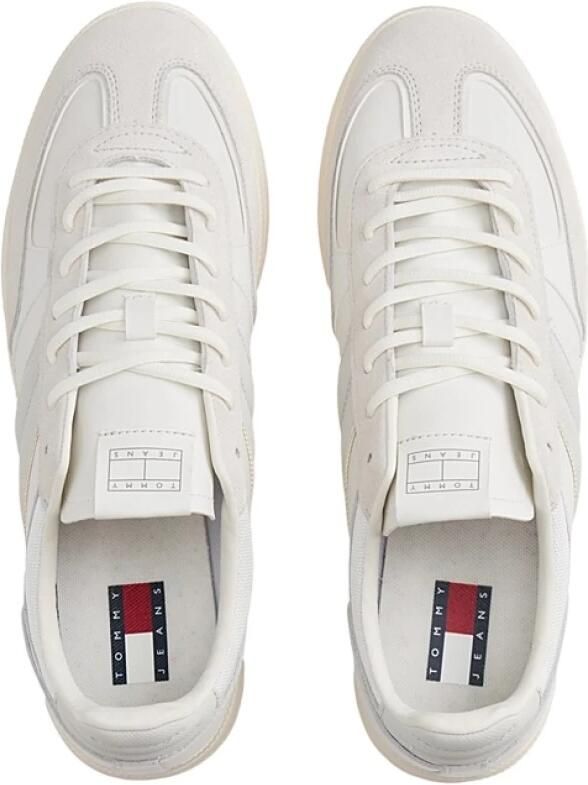 TOMMY JEANS Sneakers THE GREENWICH EDGE LEATHER vrijetijdsschoen halfhoge schoen veterschoen versierd met siernaden - Foto 2