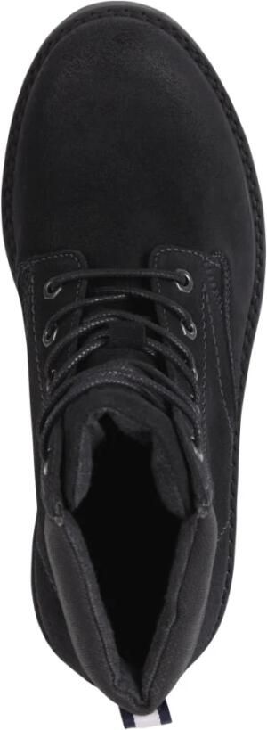 TOMMY JEANS Hoge veterschoenen BRAN SHORT LACE UP NYLON COLLAR met modieuze kraag