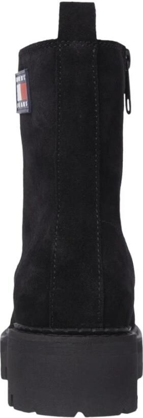 Tommy Jeans Zwarte Veterschoenen voor Vrouwen - Foto 3