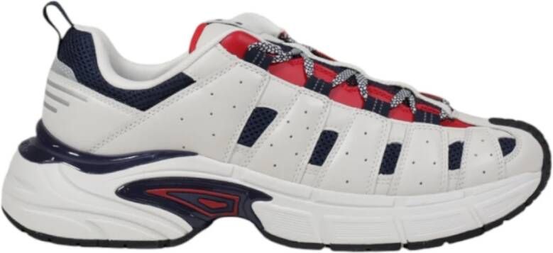 Tommy Jeans Vintage-geïnspireerde leren sneakers voor heren