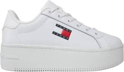 Tommy Jeans Witte Damessneakers Lente Zomer Stijl