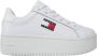 Tommy Jeans Witte Damessneakers Lente Zomer Stijl - Thumbnail 1