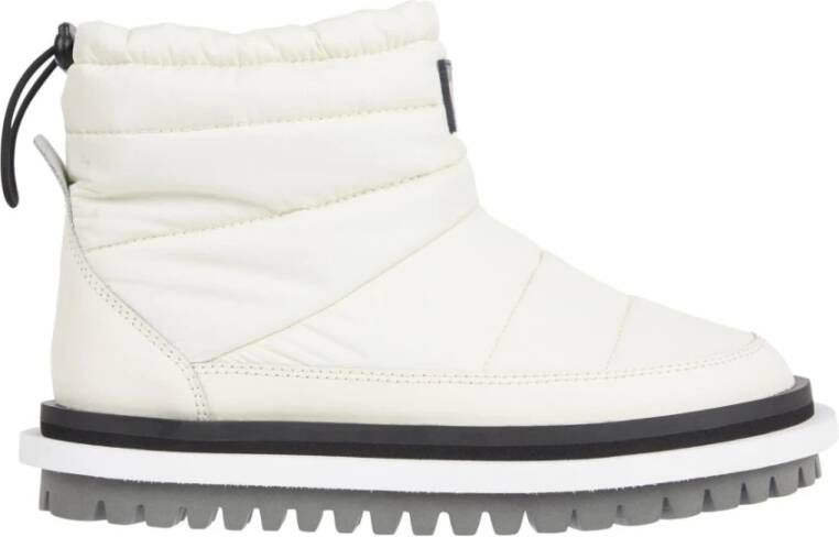 TOMMY JEANS Winterlaarzen TJW PADDED FLAT BOOT met praktische snelsluiting