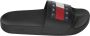 TOMMY JEANS Badslippers POOL SLIDE ESS zomerschoen badschoens slippers met opvallende logo-vlag - Thumbnail 3